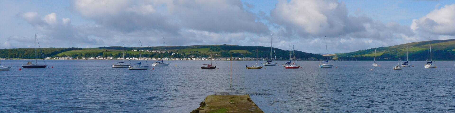 Looking towards Rothesay , Isle of Bute.
