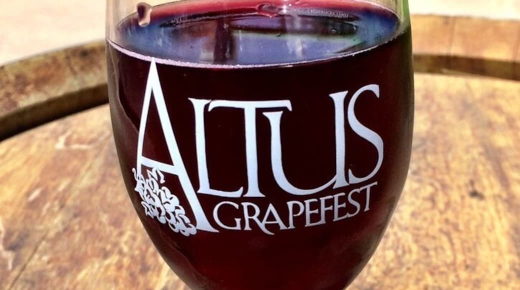 Beautiful little town hosting the "Altus Grape Festival" - much to see, much to hear and much to drink!