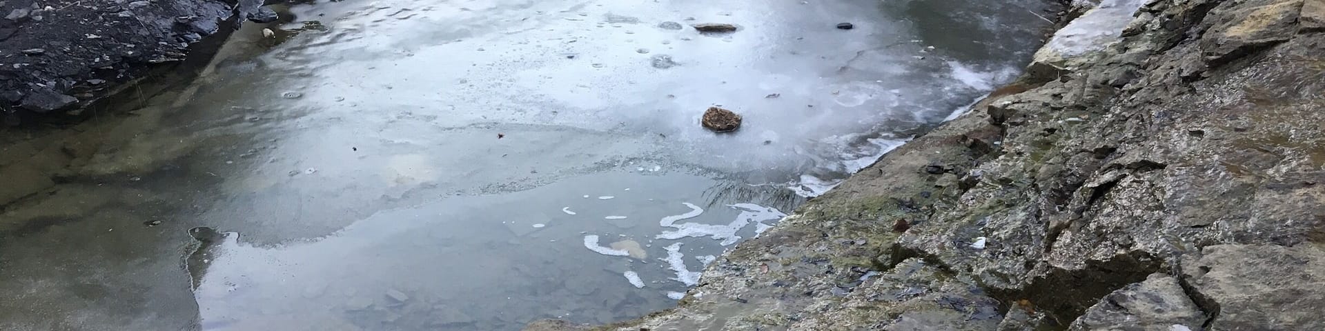 Frozen Mill Creek