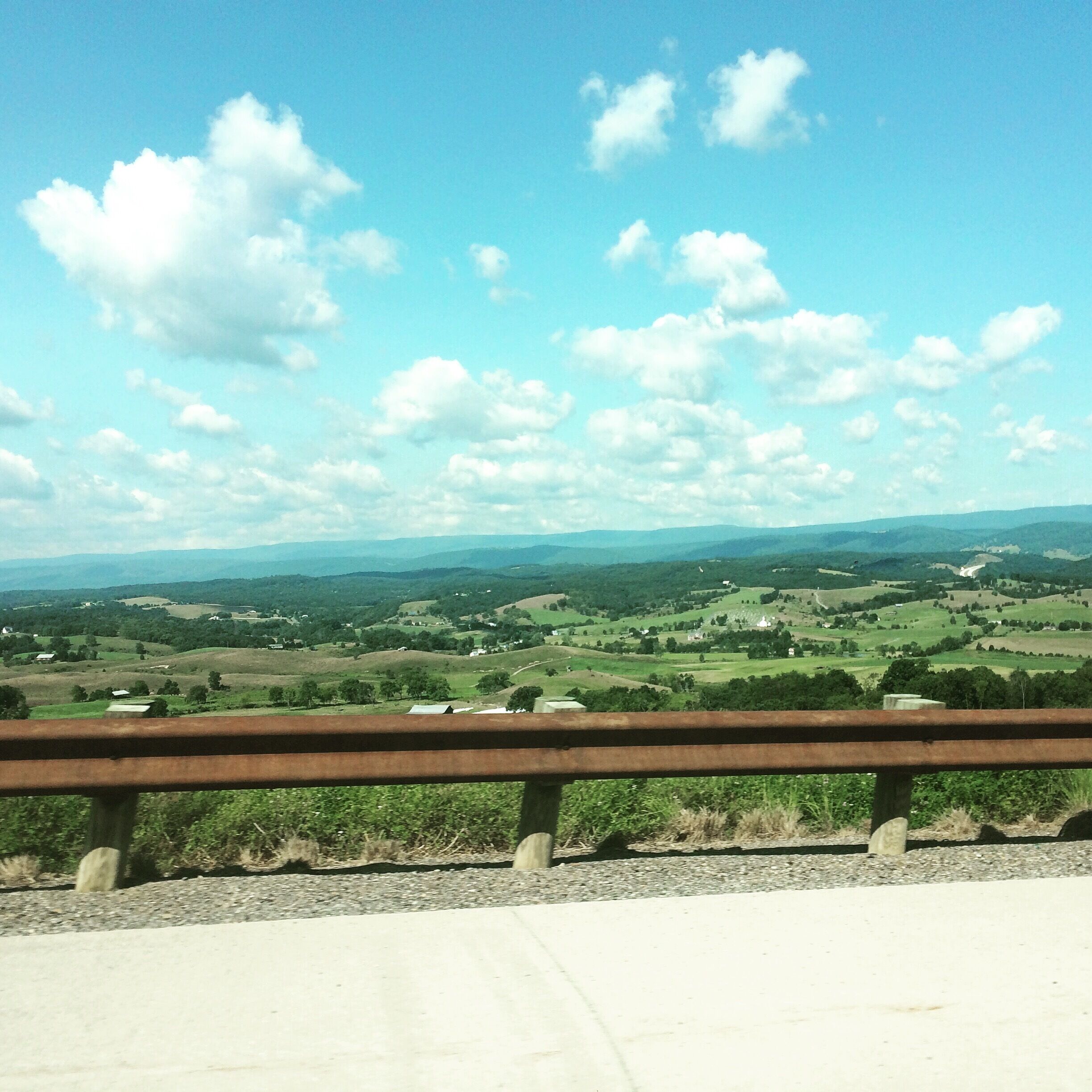 Beautiful country in the heart of Maryland with blue skies and rolling hills. Very peaceful place to spend an afternoon, especially looking out at this view!