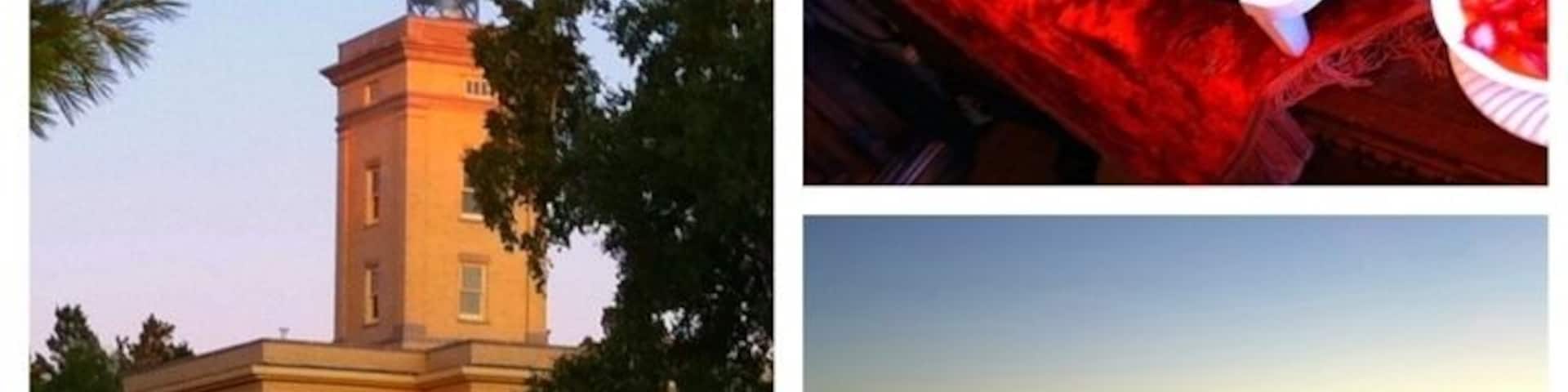 Incredible hospitality! Bob & Mary couldn't have been more friendly to my wife & I during our 3 day stay in the fall of '11. The breakfast is unmatched as is Mary's homemade desserts every night. Mary also played piano for us as we not only ate breakfast but each evening with desert in the main gathering room overlooking Lake Superior in the Upper Peninsula of Michigan, USA. The lighthouse is decorated with antiques and Bob's professional portrait photography from the 50's through the early 80's. They have turned the lighthouse's old garage into a bar/pool room, with a large amount of custom wood work! You will not be disappointed!