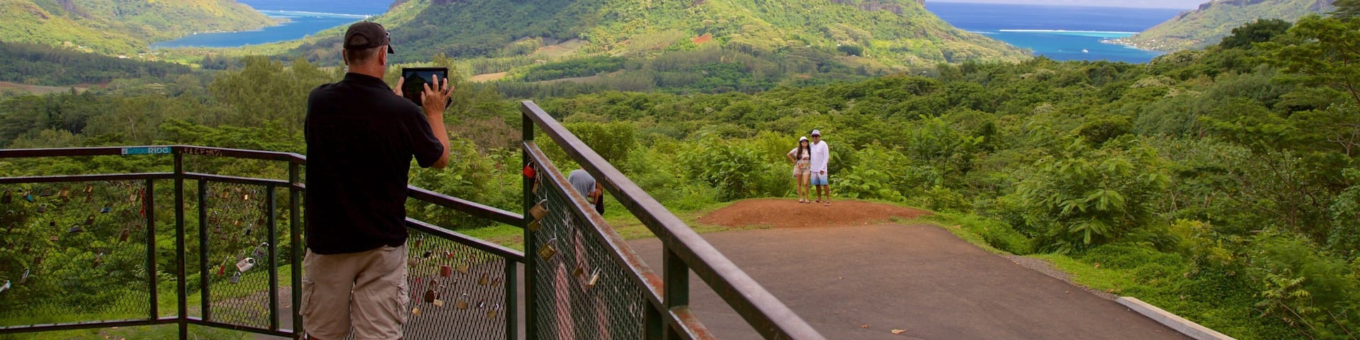 Cook\'s Bay which includes views, mountains and tranquil scenes