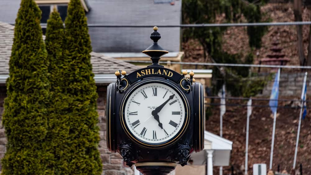 Ashland Town Clock, Pennsylvania USA