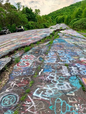 graffiti Highway, Unique place to visit while in Pennsylvania