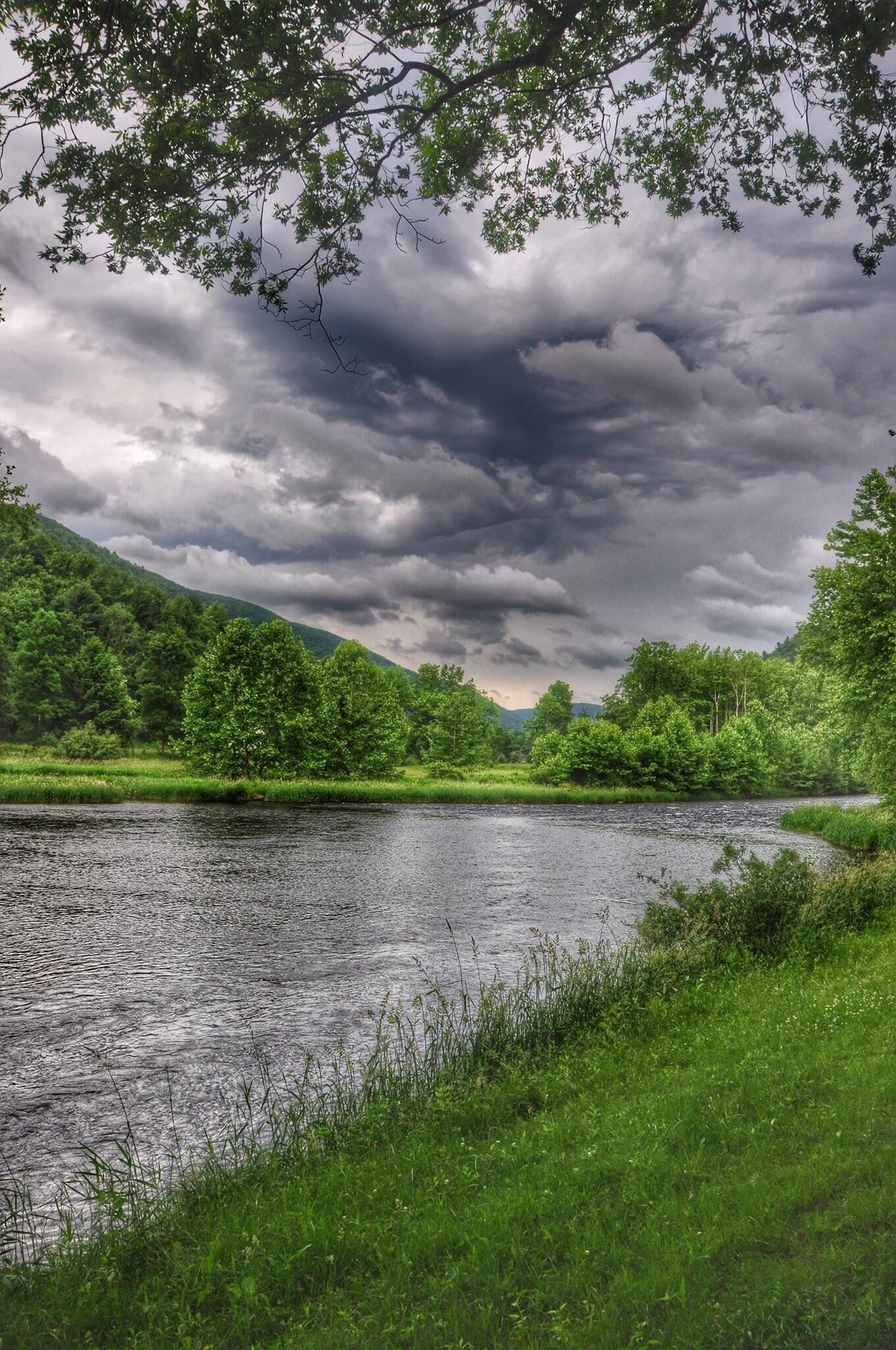 View from our camp site.