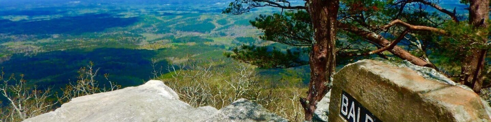Great views! Short hike to the bluff.