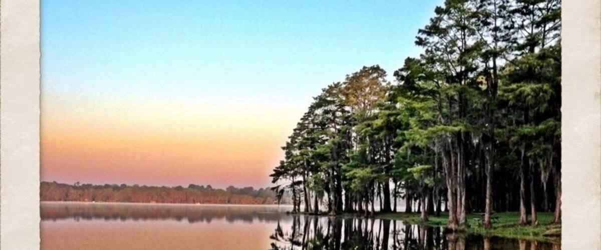 Sunrise on Lake Jackson