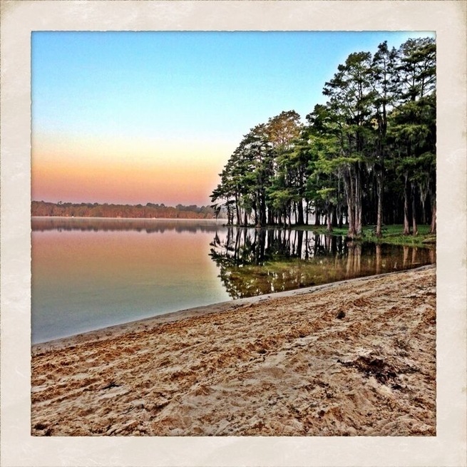 Sunrise on Lake Jackson