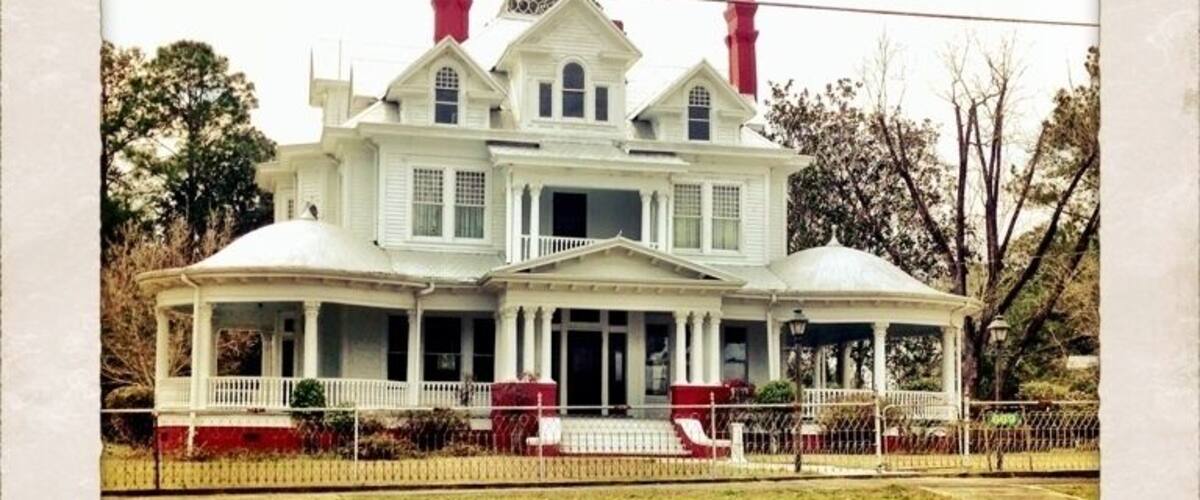 The old Hughes Mansion.