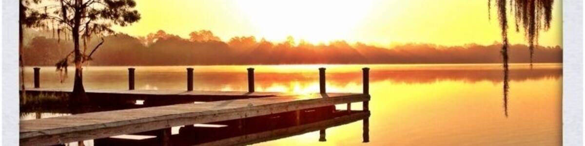 Sunrise on Lake Jackson