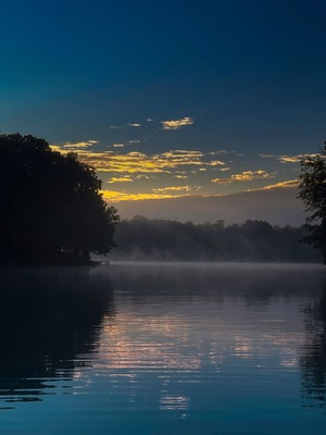 Sunrise on Lake Wedowee Alabama