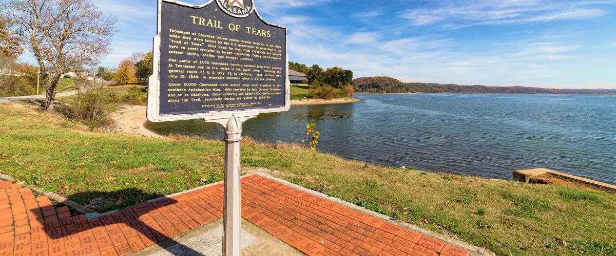 Trail of Tears in Alabama
