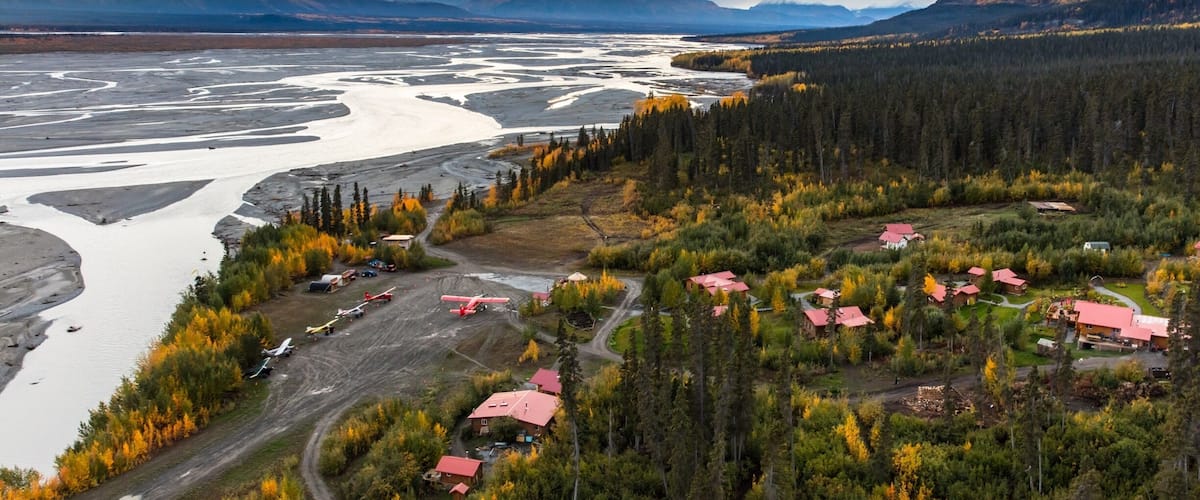 Great place to explore the Alaskan Wilderness with Supercup planes!!