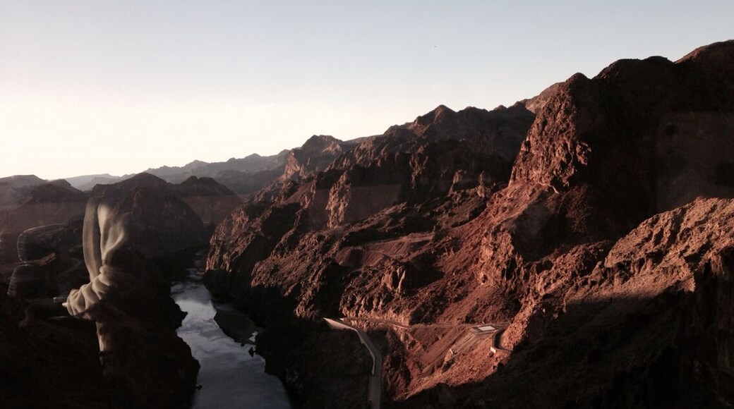 Awesome early morning shot of the Black Canyon in Arizona.#roadtrip photo challenge