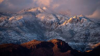 Mt. Lemmon in Tucson Arizona in the winter