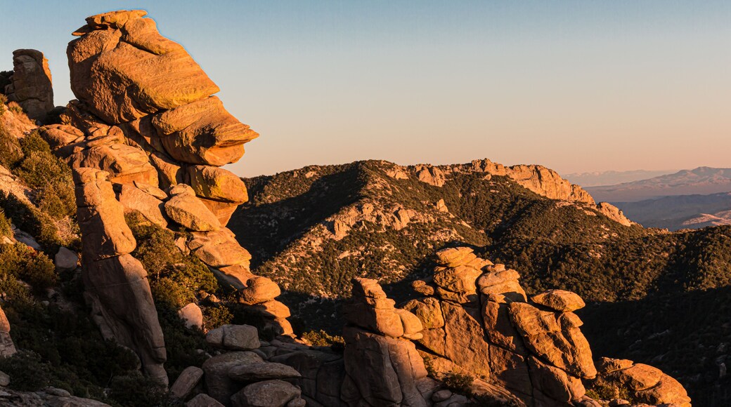 Rock Formations at Windy Point, Mount Lemmon, Santa Catalina Mountains, Coronado National Forest, Arizona, USA