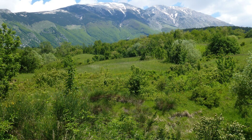 La Maiella vista dal versante ovest