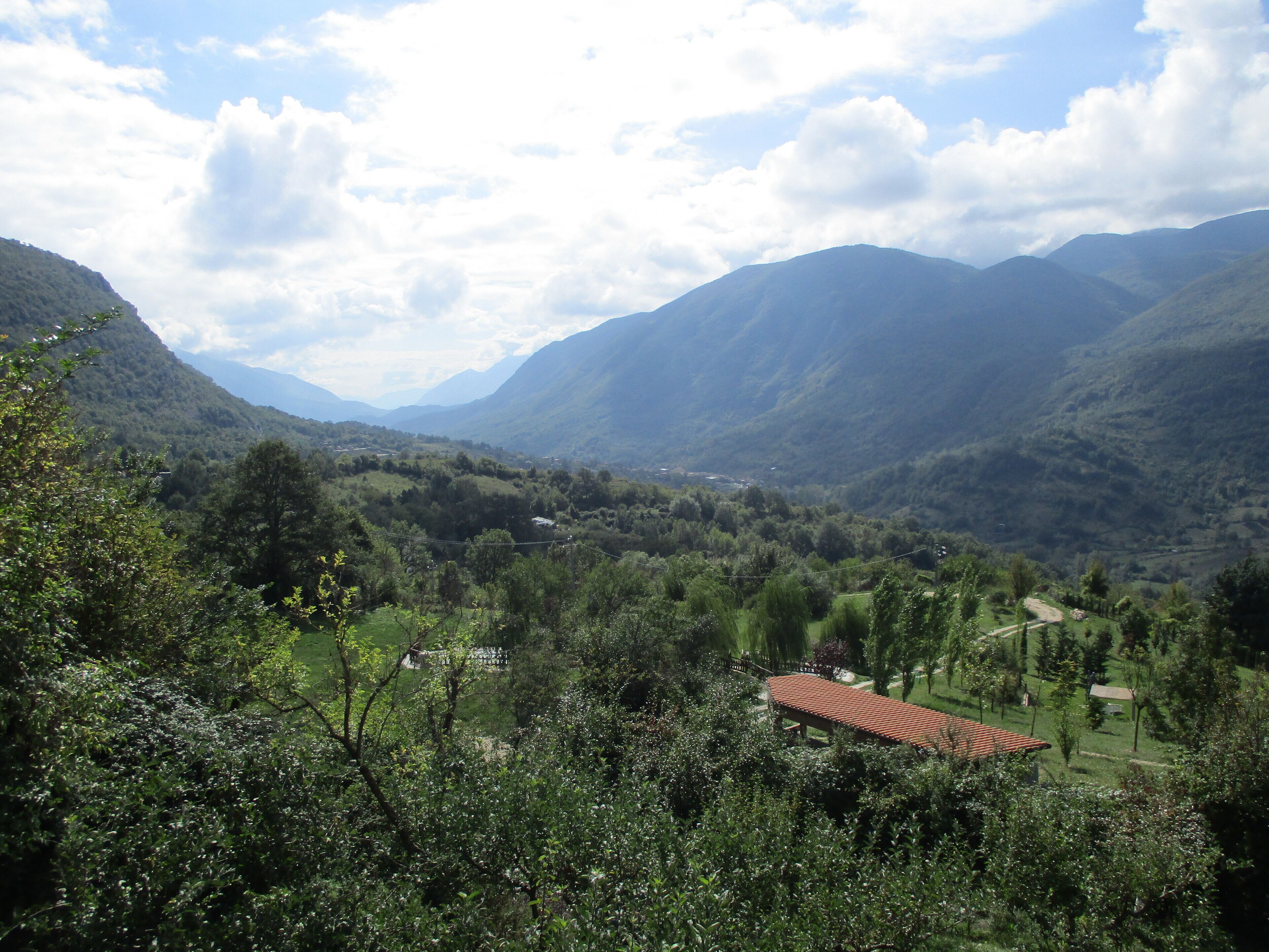 Panoramica della valle di Nerfa