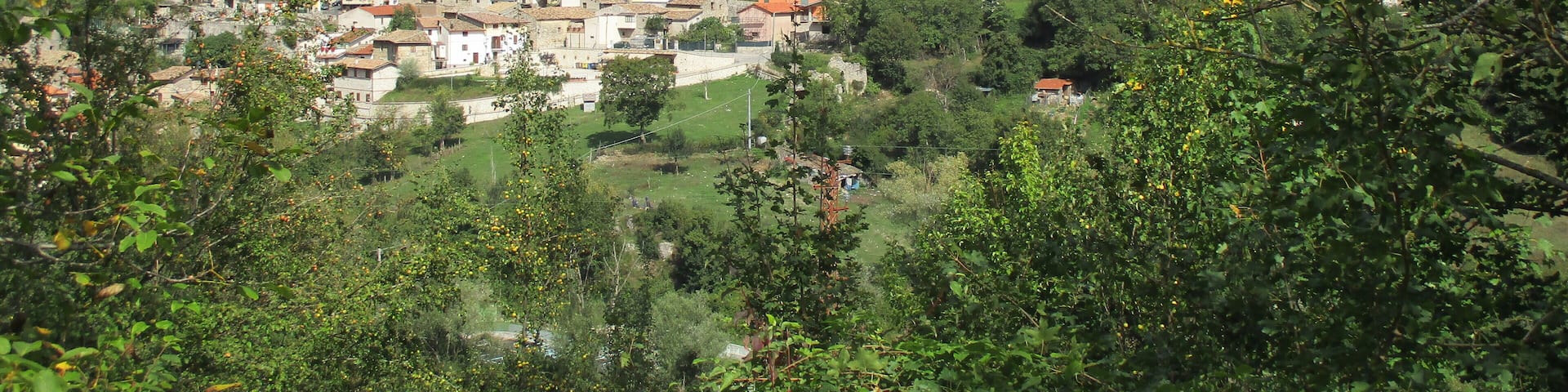 Panoramica di Castellafiume