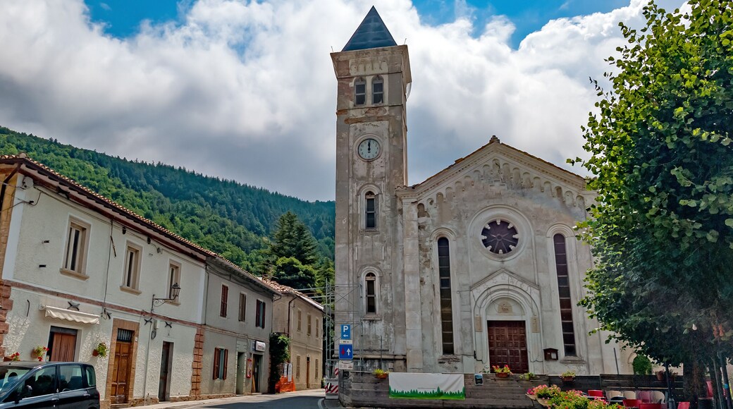 Church of San Michele Arcangelo in Bolognola Marche Italy