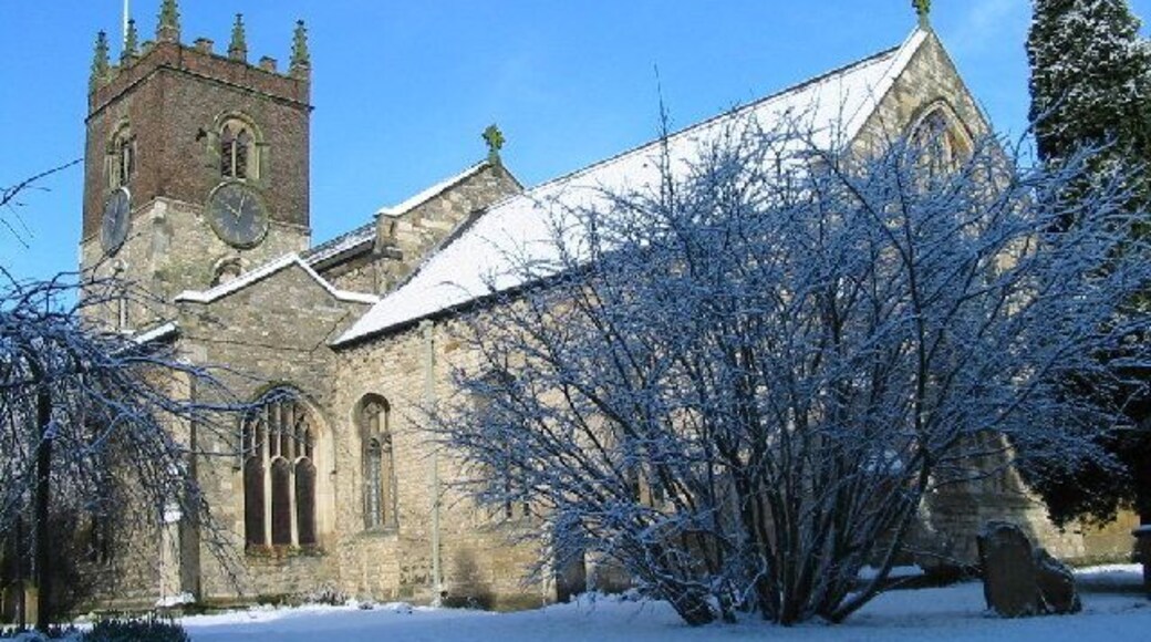 All Saints' parish church, Market Weighton, East Riding of Yorkshire, England, seen from the southeast.