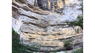 Very cool hike with a 200 foot waterfall at the end .. the hike is different than most because on the way there you're dropping elevation and it's mostly down hill. The way back takes a bit longer since you're going all up hill. Wear good hiking sneakers. Bring plenty of water especially for the hike back. Follow the trail. Don't try to take any short cuts cuz they aren't short cuts I promise haha