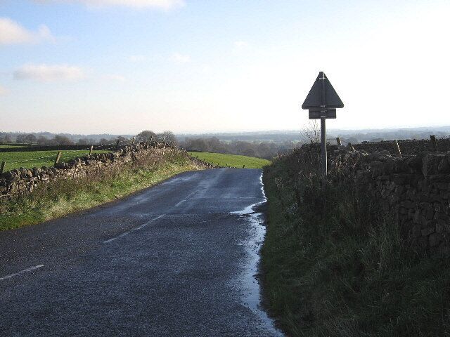 The Road To Bellerby From Bellerby Moor.