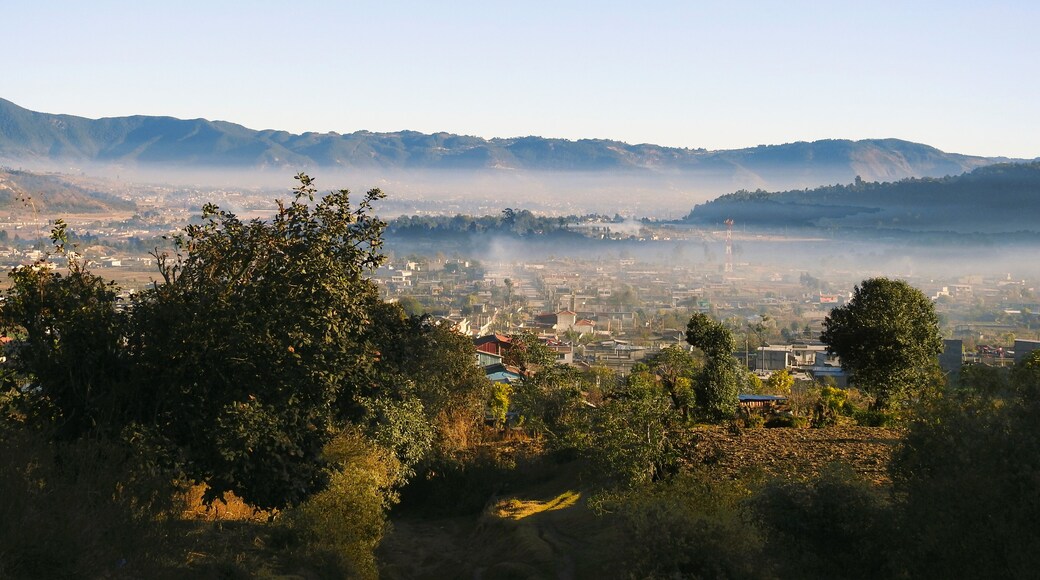 Panoramic view of Quezaltenango, Guatemala