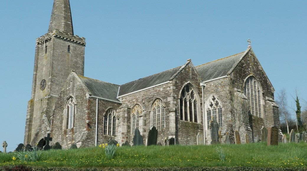 SS Peter and Paul parish church, Ermington, Devon, seen from the southeast