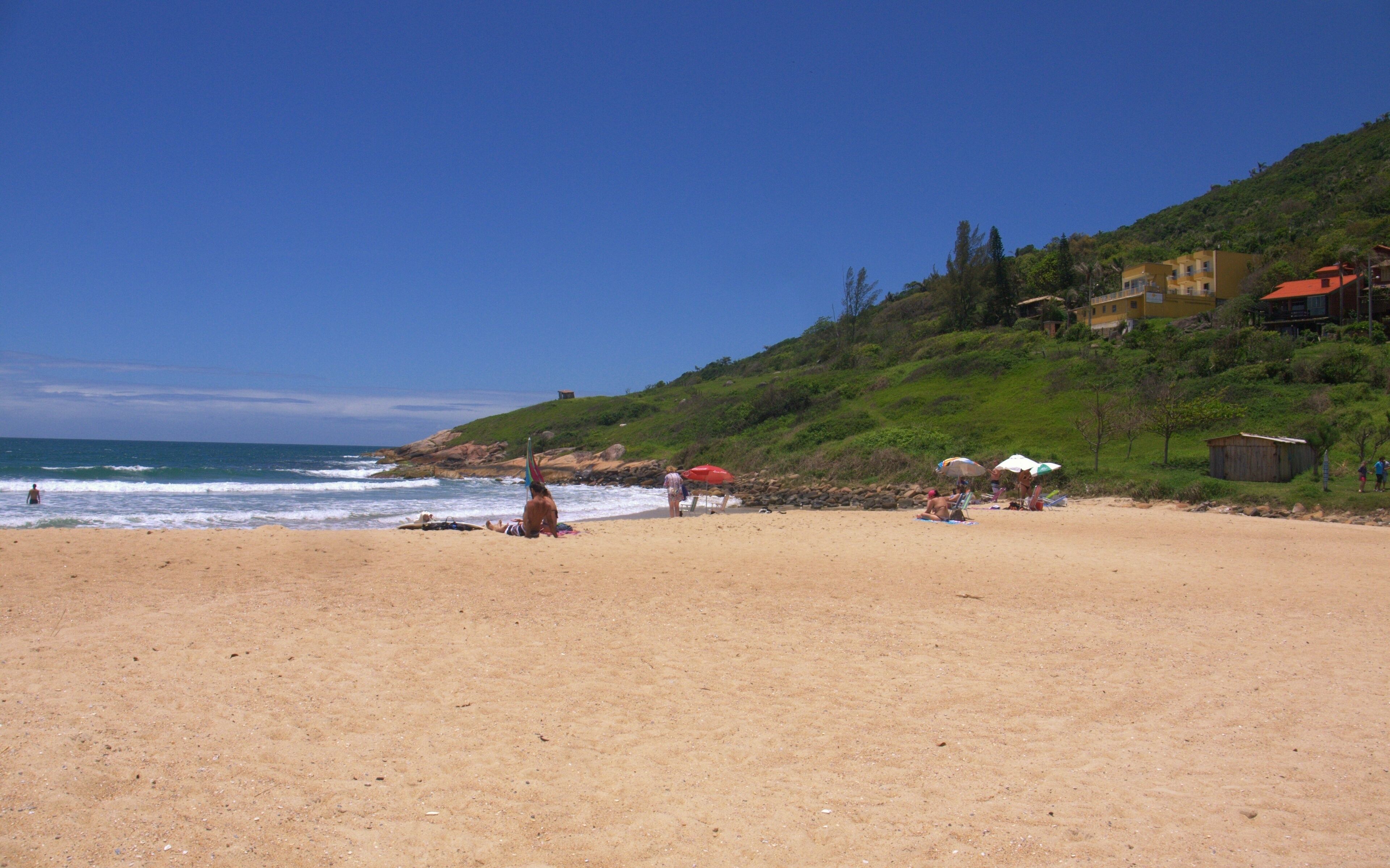 The beach at Gamboa, Paulo Lopes Santa Catarina Brasil