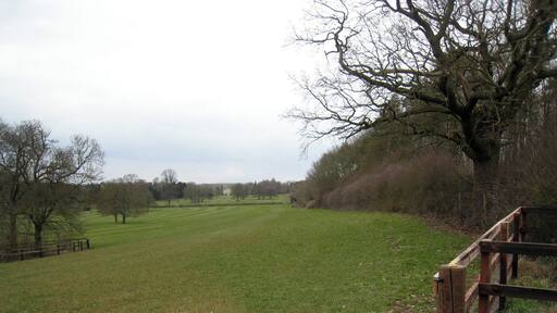 Stour Valley Path, Great Thurlow Hall grounds.