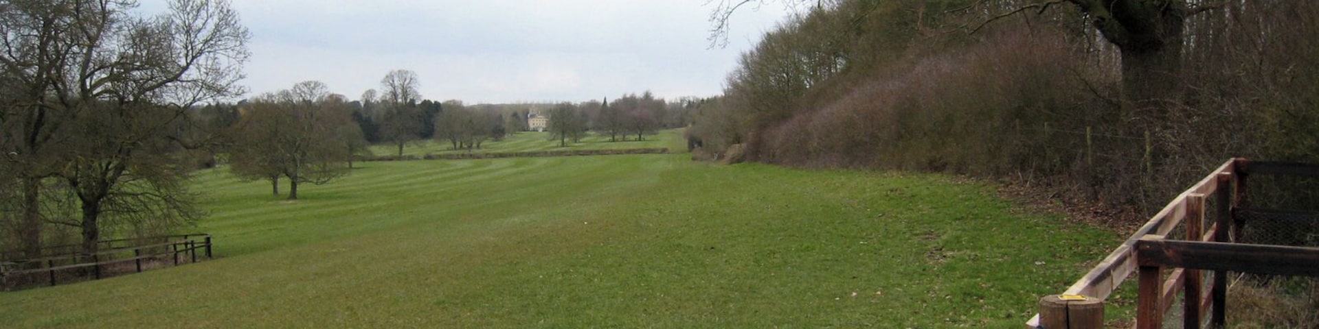 Stour Valley Path, Great Thurlow Hall grounds.