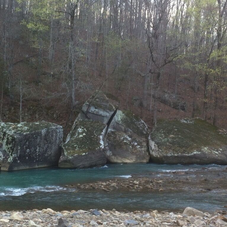 Richland Creek in the Richland Creek Wilderness Area located in the Ozark National Forest