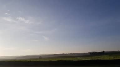 Beautiful evening landscape view in kericho County Kenya, Africa.
