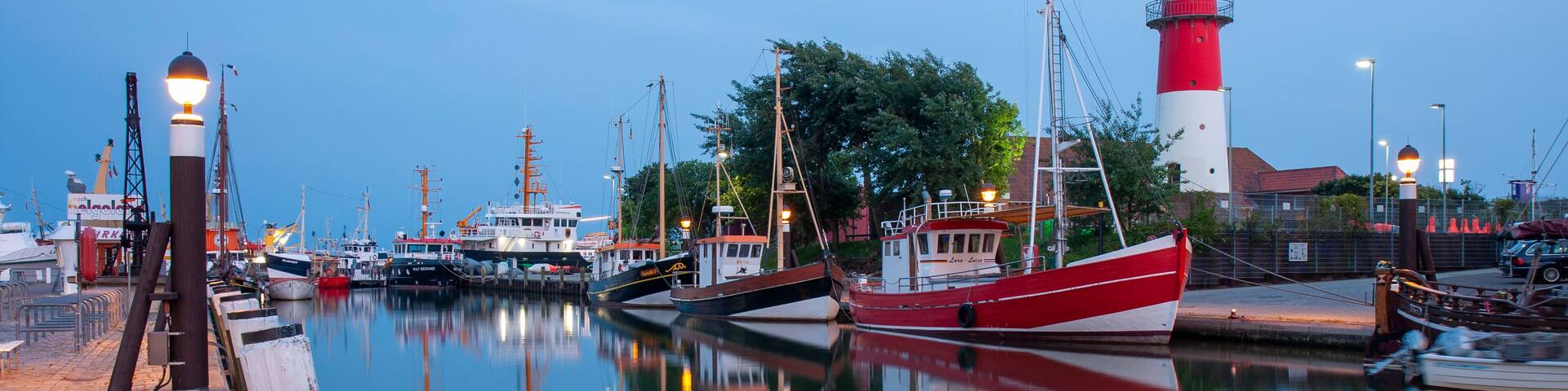 Büsum Hafen Leuchtturm Nordsee