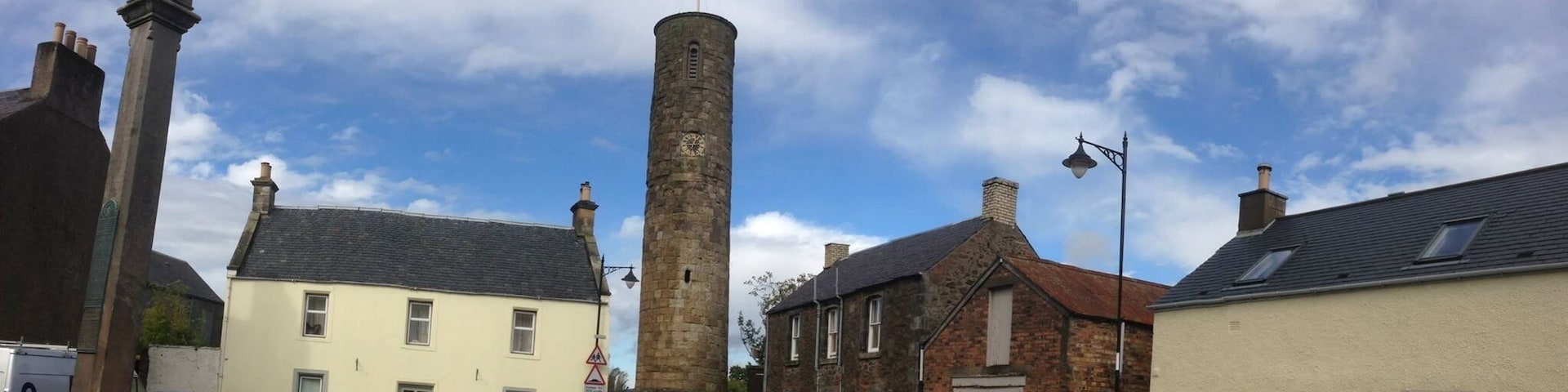 The Abernethy Round Tower. This is one of only two surviving examples of this sort of Tower, built in the Irish medieval style in Scotland. It is unusual as Abernethy was in the heart of the Pictish Kingdom.