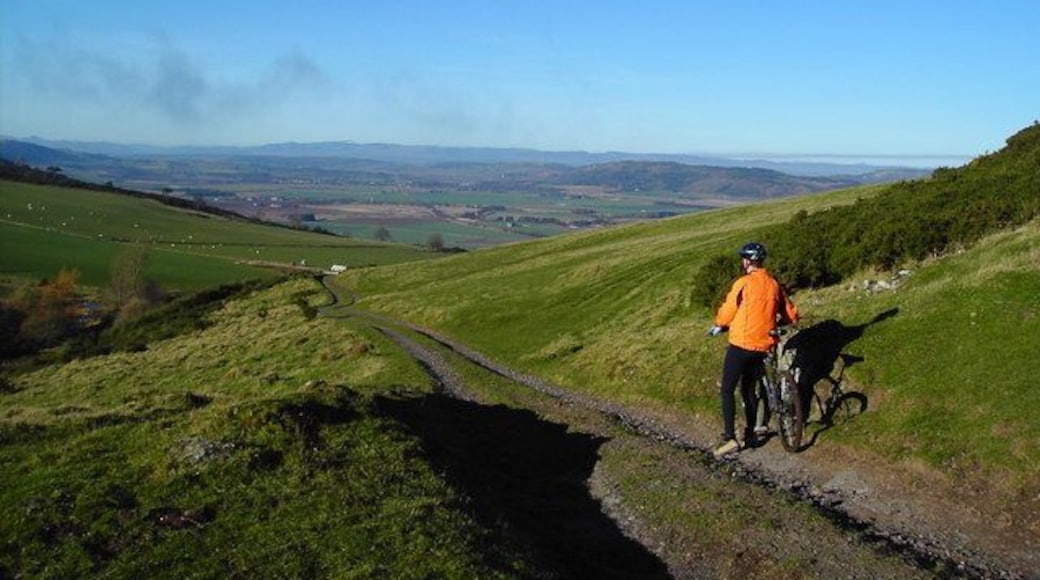 Gattaway Track Clear February day 2007. Earn valley in the distance.