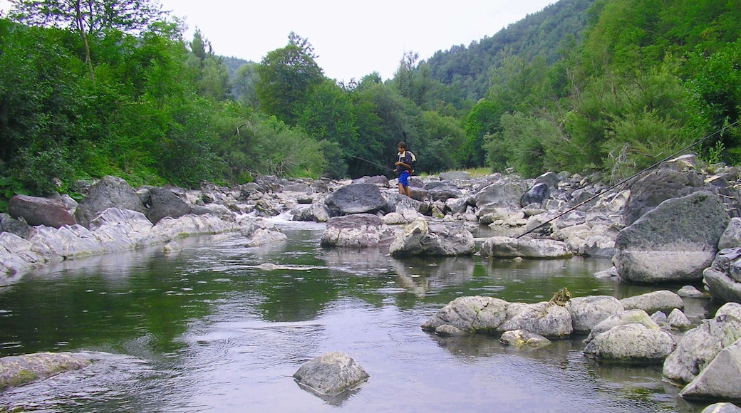 Pesca nel fiume Trebbia