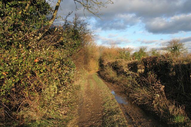 Greenfields Lane, Folkingham This lane is a public right of way from Folkingham to the site of the old Medieval village of West Laughton. It is reasonably well surfaced with stone rubble with a thin overlying covering of earth. Not too many muddy areas so an easy walk or cycle ride.