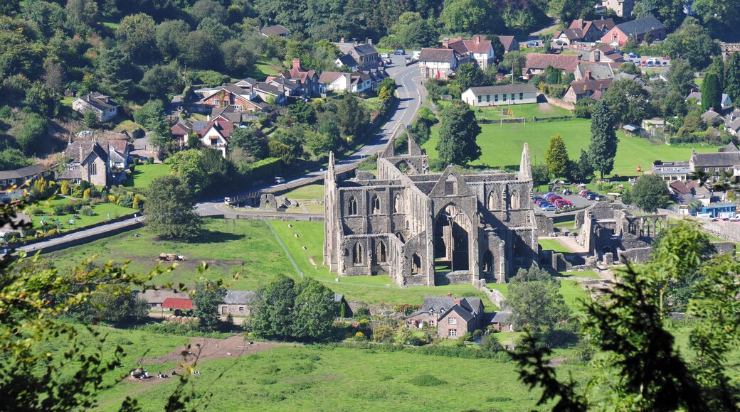 Tintern Abbey from Devil's Pulpit