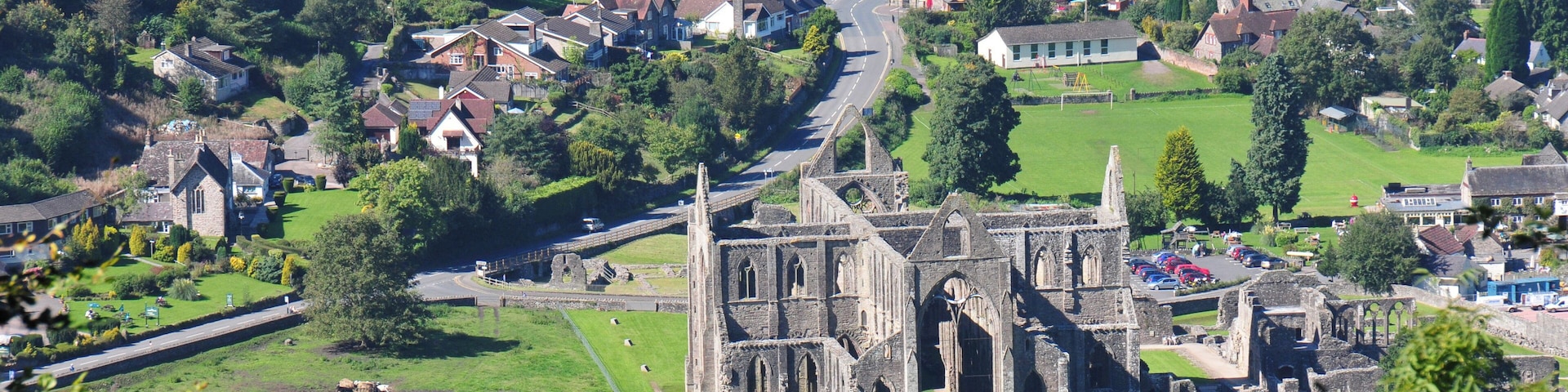 Tintern Abbey from Devil's Pulpit