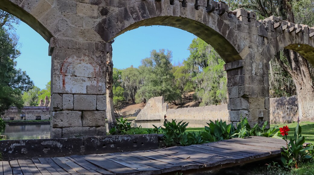 Huasca de Ocampo, 29 de marzo de 2024, Hidalgo, México, hacienda de san Miguel Regla.