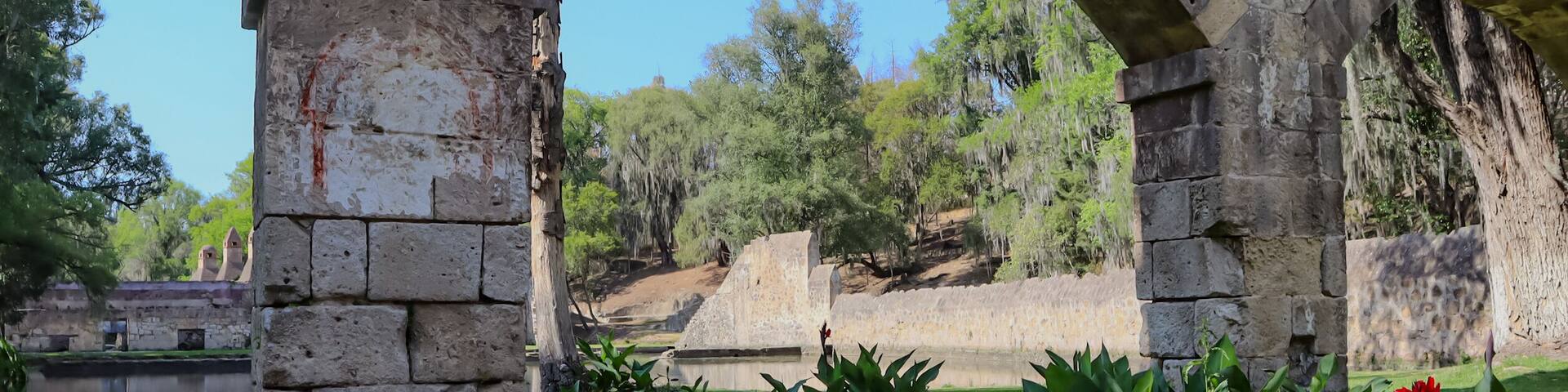 Huasca de Ocampo, 29 de marzo de 2024, Hidalgo, México, hacienda de san Miguel Regla.