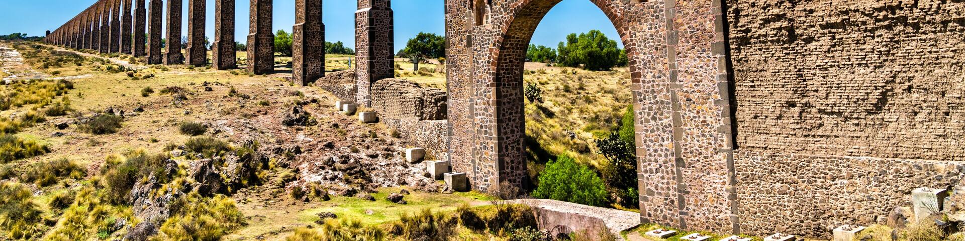 Aqueduct of Padre Tembleque in Mexico