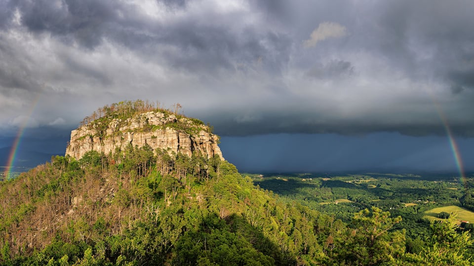 Pilot Mountain Storm