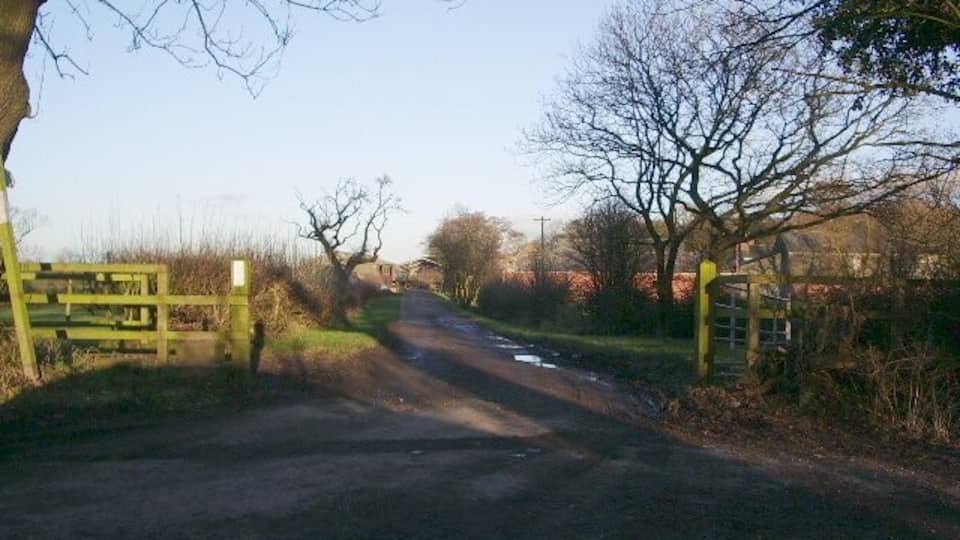 The road to Bradley Hall