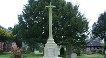 War memorial in St Mary's parish churchyard, Eccleston, Lancashire