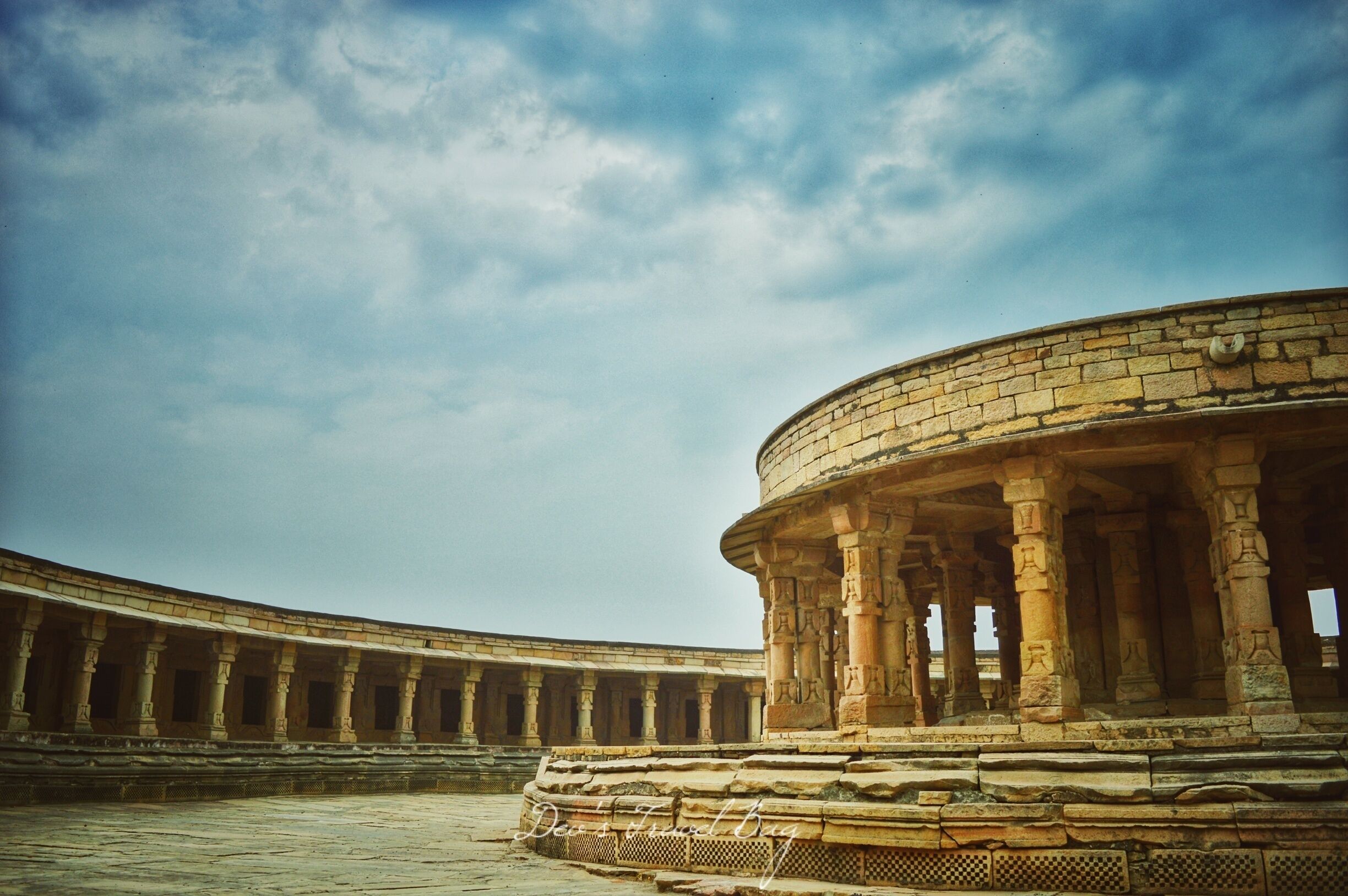 The first thing which comes in mind after watching this, is the architecture of this temple because it exactly lools like our Indian parliament building.  This is the reason, some people say that our Indian parliament is inspired from this. But is that actually true?
.


 The reason I question this belief because this place has recently been found in 2006 while Archaeological  Survey of India was doing some research in this area and since then, they have been working to make it alive for us. And our parliament building was built way long ago. Then how is it possible that its design was copied while constructing Indian parliament!! 
.

------------------------ ----
.
.
.
.
.
.
.
.
#indiaclicks #yourshotphotographer #NGTDailyShot #Natgeotravel #secretcrushIndia  #Beautifuldestinations #LonelyPlanetIndia #indiaclicks #theweekoninstagram #indiapictures #storiesofindia 
#IncredibleIndia  #_soi #igramming_india #indiatravel #sidthewanderer  #travelrealindia #Lifewelltravelled #travelbug #traveladdict #travellife #travels #travelgram #instatravel #instatraveling #instapassport #travelblog #travelblogger #passionpassport #ilovetravel
#Lifeatexpedia #troveontuesday #troveron