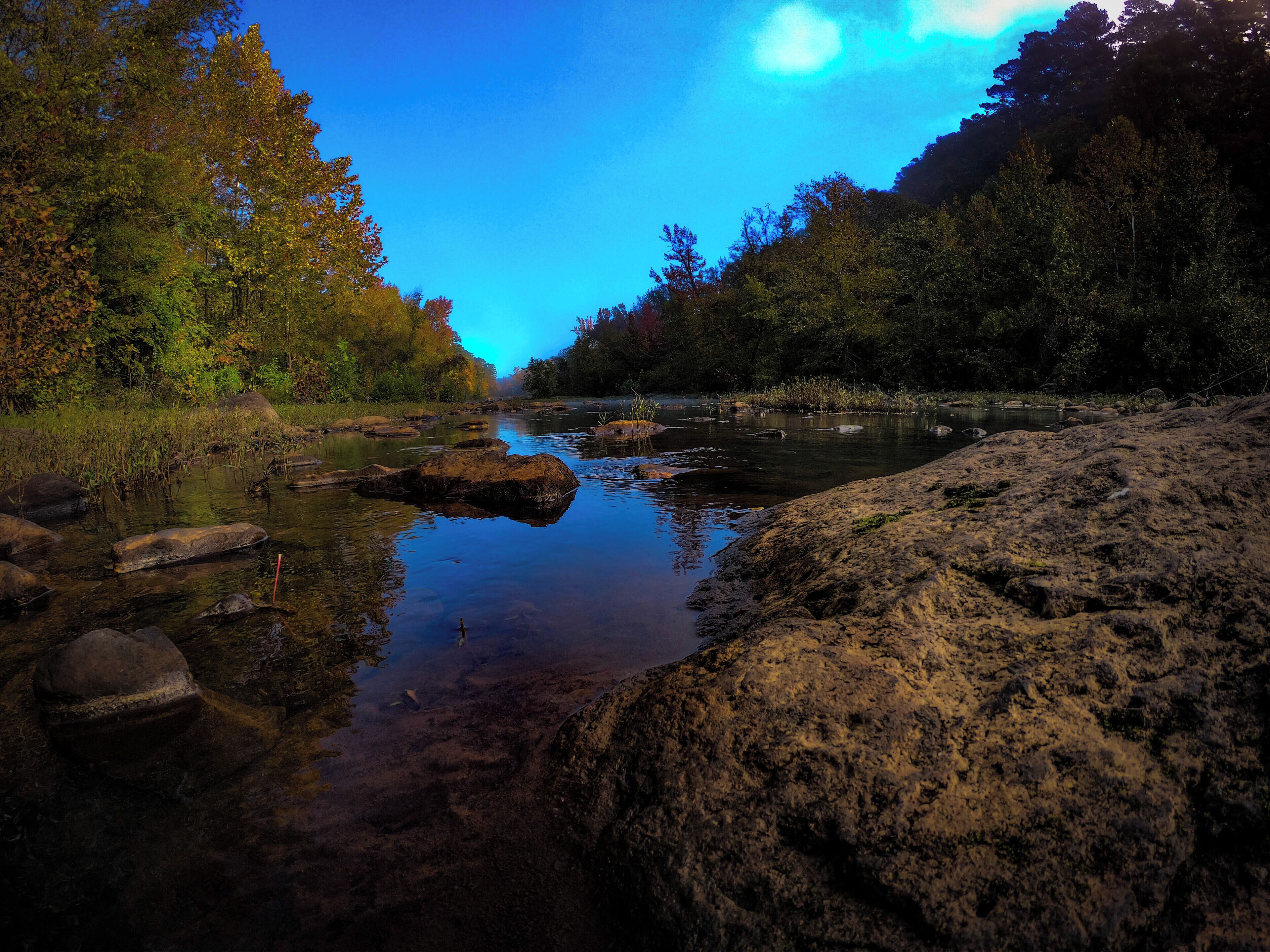 We camped just below the spillover concrete dam at Shores Lake. This little creek was great to camp next too, and the hiking around this area was very pretty. #Nature #Trovember #LifeAtExpedia