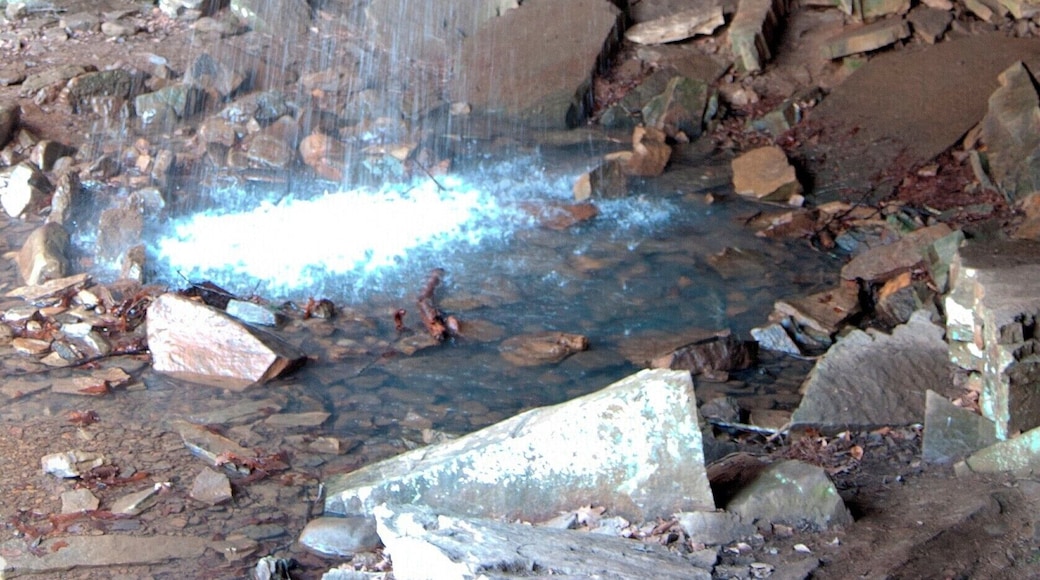 My husband is very good at finding things off the beaten path. The Glory Hole falls is one of them. This fall is located at Fallsville and Edwards Junction. If you didn't know it was there you would probably pass it. #waterlust
